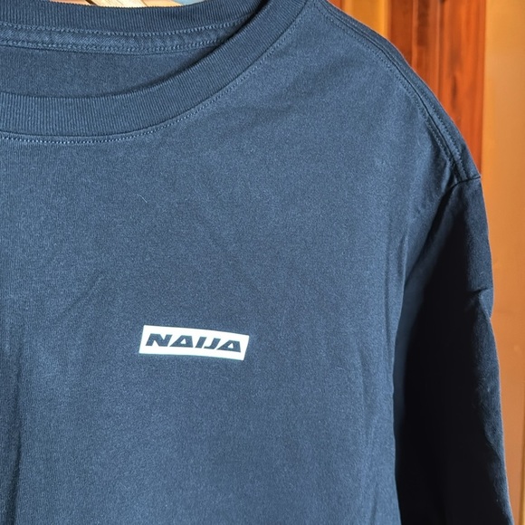 NIKE Men NAIJA Nigeria Soccer Team Shirt Black Size XXL - Picture 7 of 13